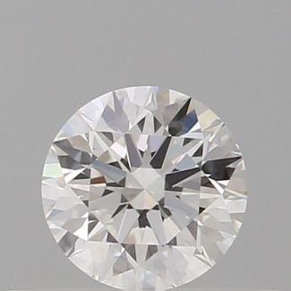 0.36 Carat Round E VVS1 EX GIA Natural Diamond