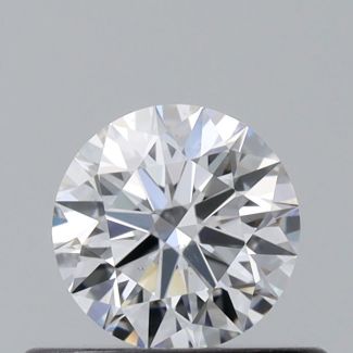 0.36 Carat Round E VS2 EX GIA Natural Diamond