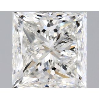 1.5 Carat Princess G SI1 - EX GD GIA Natural Diamond