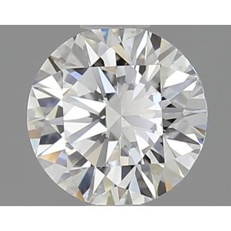 0.5 Carat Round E SI1 EX GIA Natural Diamond