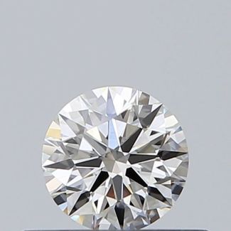 0.32 Carat Round H VVS1 EX VG GIA Natural Diamond