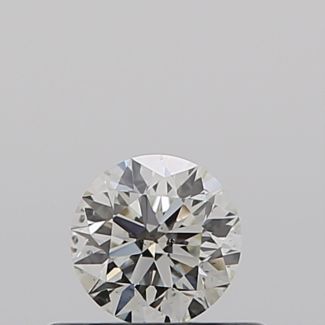 0.30 Carat Round I SI2 EX GIA Natural Diamond