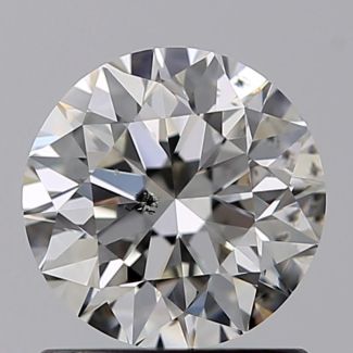 1.01 Carat Round H SI2 VG EX GIA Natural Diamond