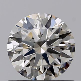 0.63 Carat Round I VS1 EX GIA Natural Diamond