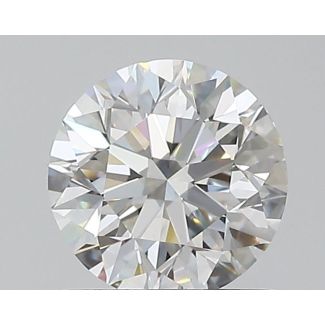 0.8 Carat Round H VS1 EX GIA Natural Diamond