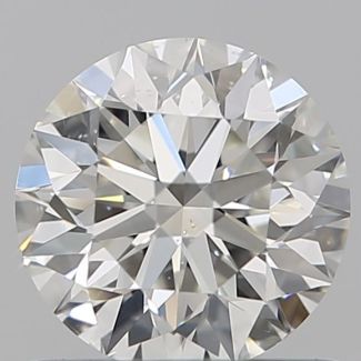 0.8 Carat Round I SI1 EX GIA Natural Diamond