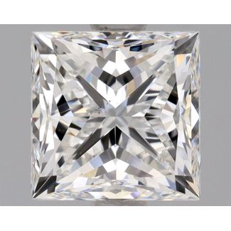 1.7 Carat Princess F VS2 - EX VG GIA Natural Diamond