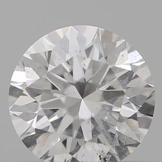 0.33 Carat Round E SI2 EX GIA Natural Diamond