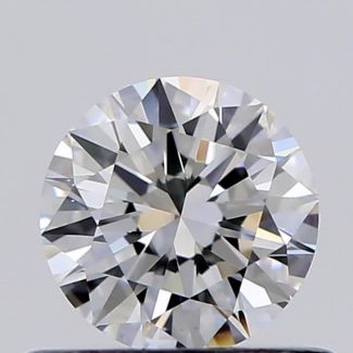 0.45 Carat Round E VS1 VG EX GIA Natural Diamond