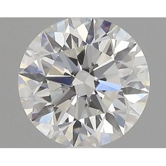 0.5 Carat Round G VS2 EX GD GIA Natural Diamond