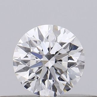 0.24 Carat Round D VVS1 EX GIA Natural Diamond