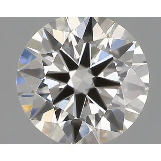 0.30 Carat Round H VVS1 EX IGI Natural Diamond