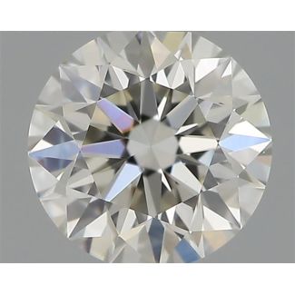 0.35 Carat Round H VS1 EX IGI Natural Diamond