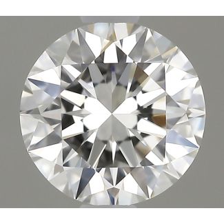 0.5 Carat Round G VVS2 EX GIA Natural Diamond