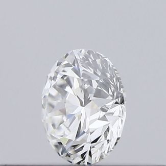 0.18 Carat Round F VS2 VG EX GIA Natural Diamond