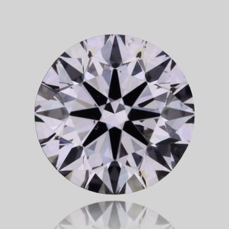 0.61 Carat Round H VS2 EX GIA Natural Diamond