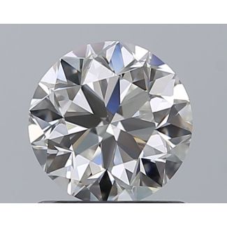 1.0 Carat Round F VVS2 VG EX GIA Natural Diamond