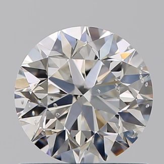 0.80 Carat Round F SI2 VG GIA Natural Diamond