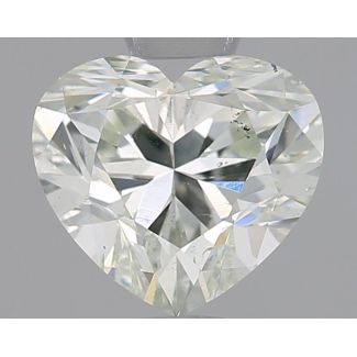 1.01 Carat Heart H SI1 - EX VG IGI Natural Diamond