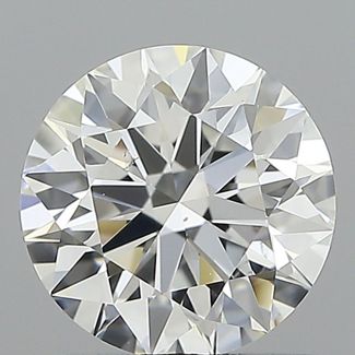 0.72 Carat Round F VS2 EX GIA Natural Diamond