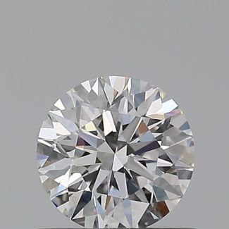 0.51 Carat Round D VVS1 EX IGI Natural Diamond