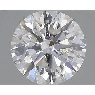 0.5 Carat Round G SI2 EX VG GIA Natural Diamond