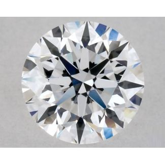 0.46 Carat Round D VS1 EX GIA Natural Diamond