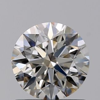 0.81 Carat Round I VVS1 EX GIA Natural Diamond