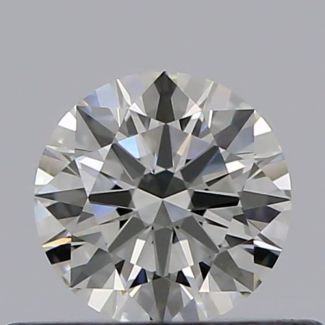 0.31 Carat Round J VVS1 EX GIA Natural Diamond