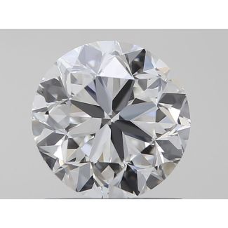 1.0 Carat Round G VVS1 GD EX GIA Natural Diamond