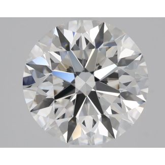 1.3 Carat Round E VVS1 EX GIA Natural Diamond