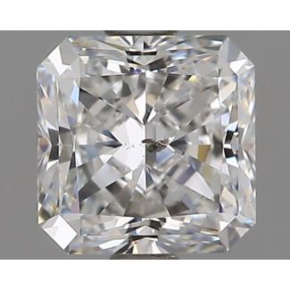 1.20 Carat Square Radiant E SI2 - EX GIA Natural Diamond