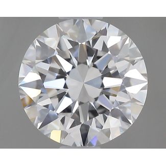 0.7 Carat Round D VS1 EX GIA Natural Diamond