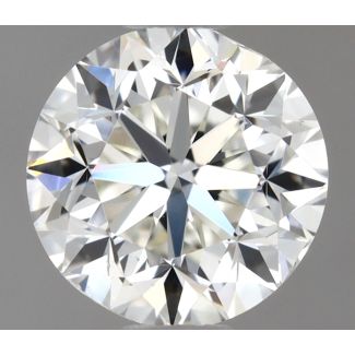 0.7 Carat Round G VS2 GD EX IGI Natural Diamond