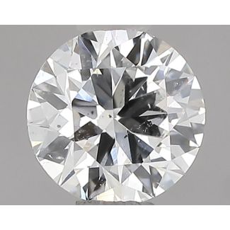 0.6 Carat Round D SI1 VG GIA Natural Diamond