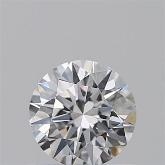 0.56 Carat Round E VVS2 EX GIA Natural Diamond