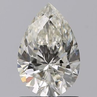 1.01 Carat Pear J VS2 - EX VG GIA Natural Diamond