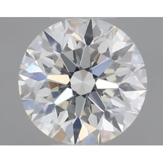 0.31 Carat Round I VS1 EX GIA Natural Diamond