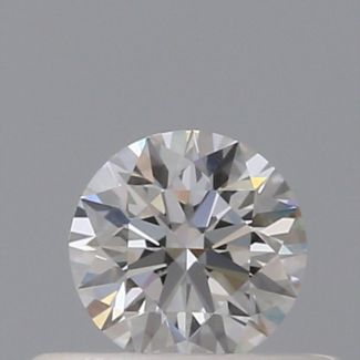 0.30 Carat Round E VVS2 EX GIA Natural Diamond