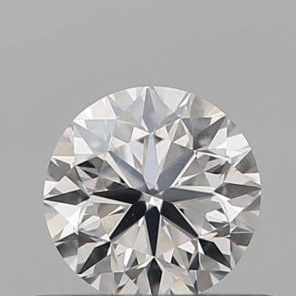 0.5 Carat Round H VS1 VG EX GIA Natural Diamond