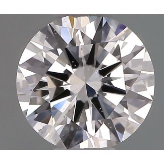 0.7 Carat Round F SI1 EX GIA Natural Diamond