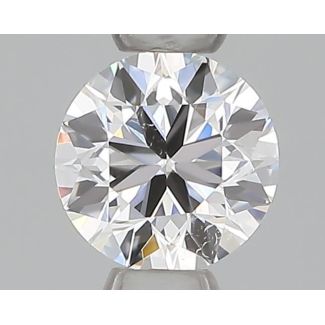 0.30 Carat Round D SI1 VG EX IGI Natural Diamond