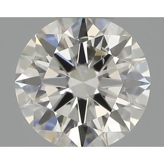 0.31 Carat Round G SI1 EX IGI Natural Diamond