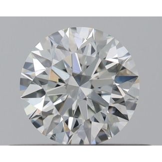 0.35 Carat Round G SI2 EX GIA Natural Diamond