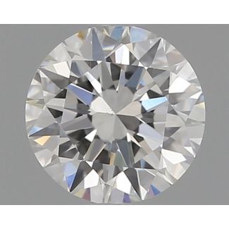 0.7 Carat Round F VS2 EX GIA Natural Diamond