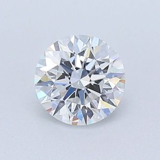 0.53 Carat Round E VS1 EX GIA Natural Diamond