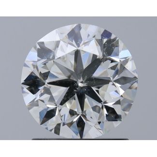 1.5 Carat Round H SI2 VG EX GIA Natural Diamond