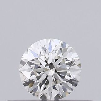 0.23 Carat Round H VS2 EX VG GIA Natural Diamond