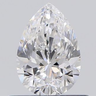 0.50 Carat Pear F VS1 - VG GIA Natural Diamond