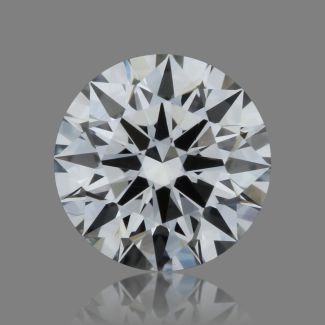 0.31 Carat Round G VVS2 EX VG GIA Natural Diamond